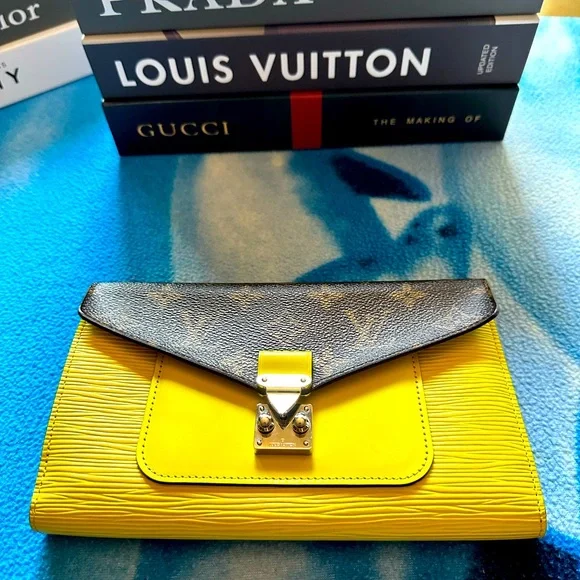 LOUIS VUITTON Marie Rose Epi/Monogram Pistache Long Wallet🔥🔥🔥🔥 - Picture 4 of 13